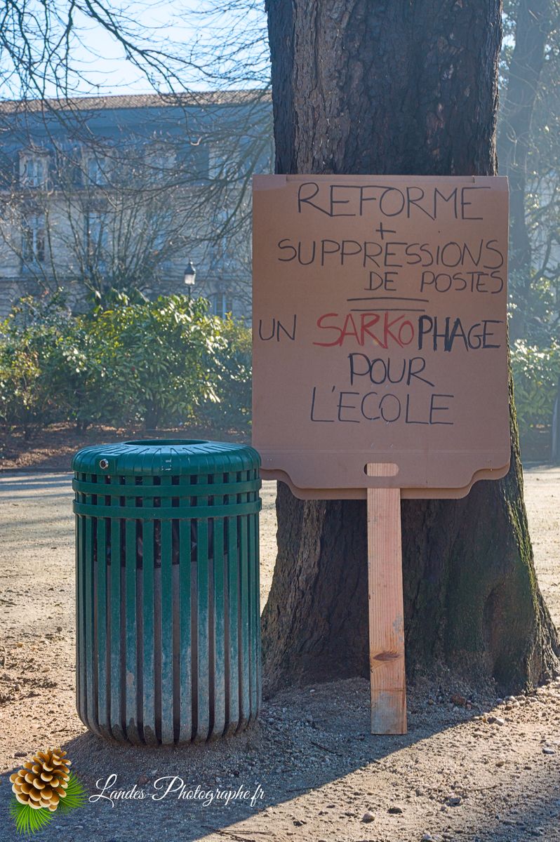 Manifestation générale à Bordeaux