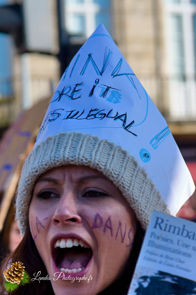 Manifestation générale à Bordeaux