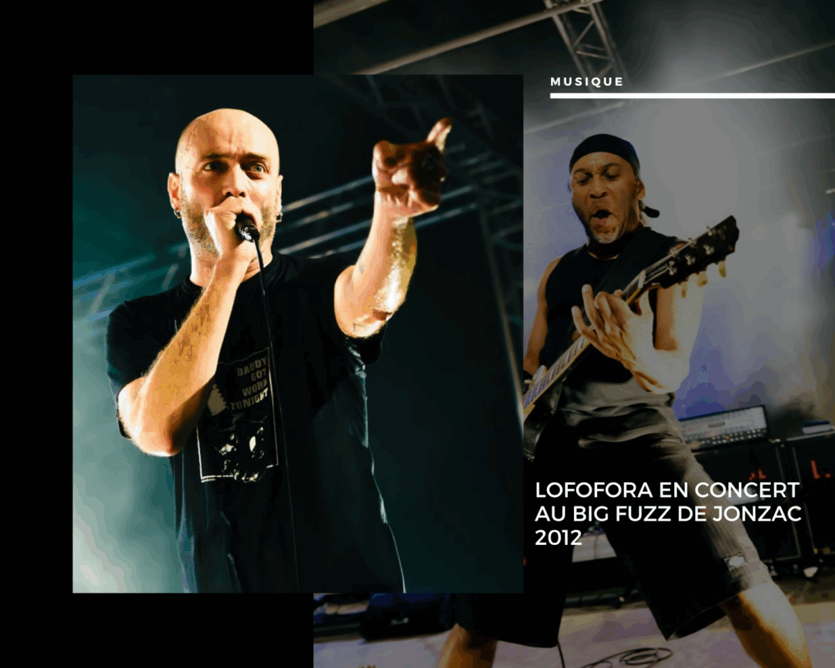 Lofofora en concert au Big Fuzz de Jonzac 2012
