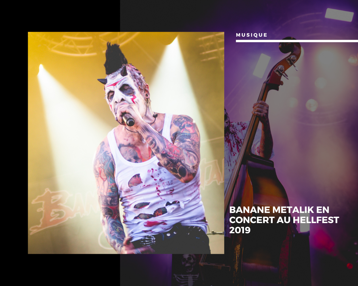 Banane Metalik en concert au Hellfest 2019
