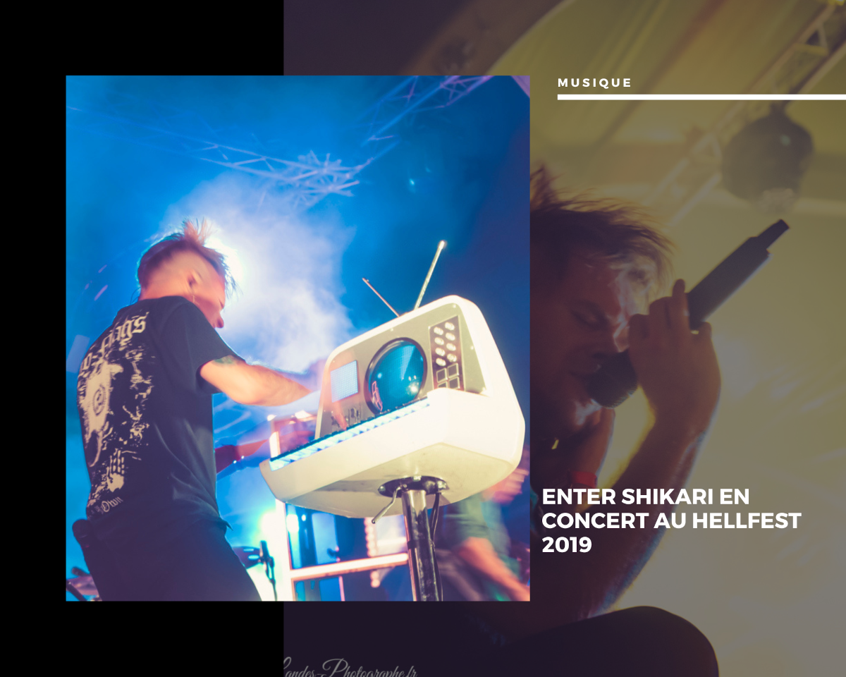 Enter Shikari en concert au Hellfest 2019