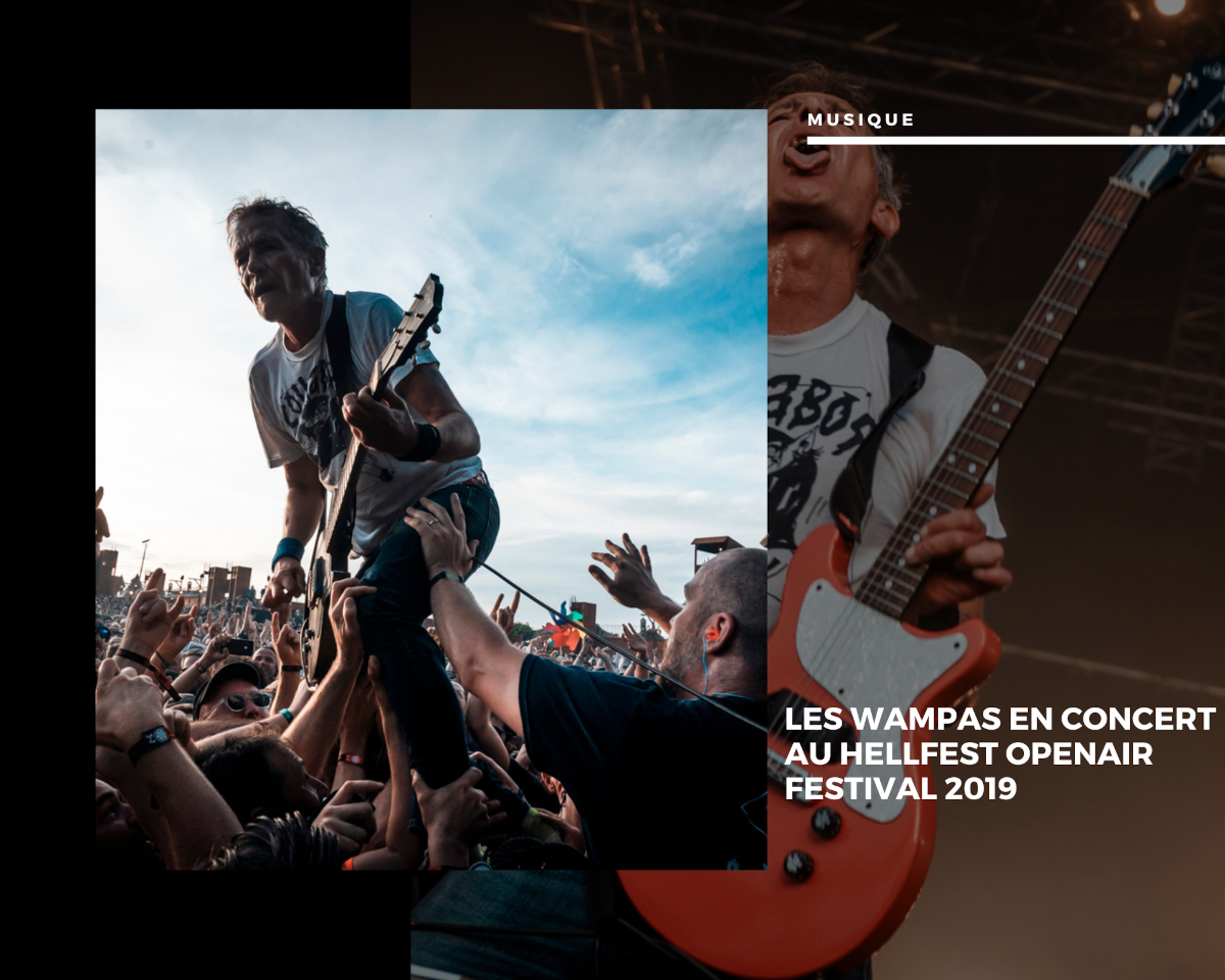 Les Wampas en concert au Hellfest openair festival 2019