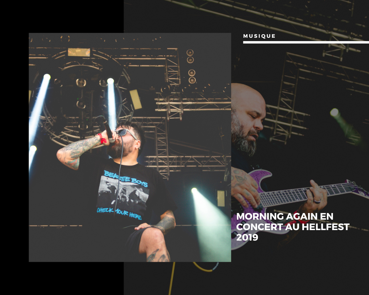 Morning Again en concert au Hellfest 2019
