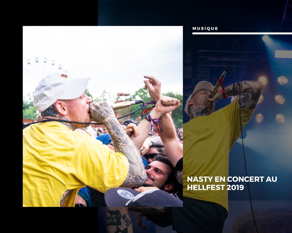 Nasty en concert au Hellfest 2019