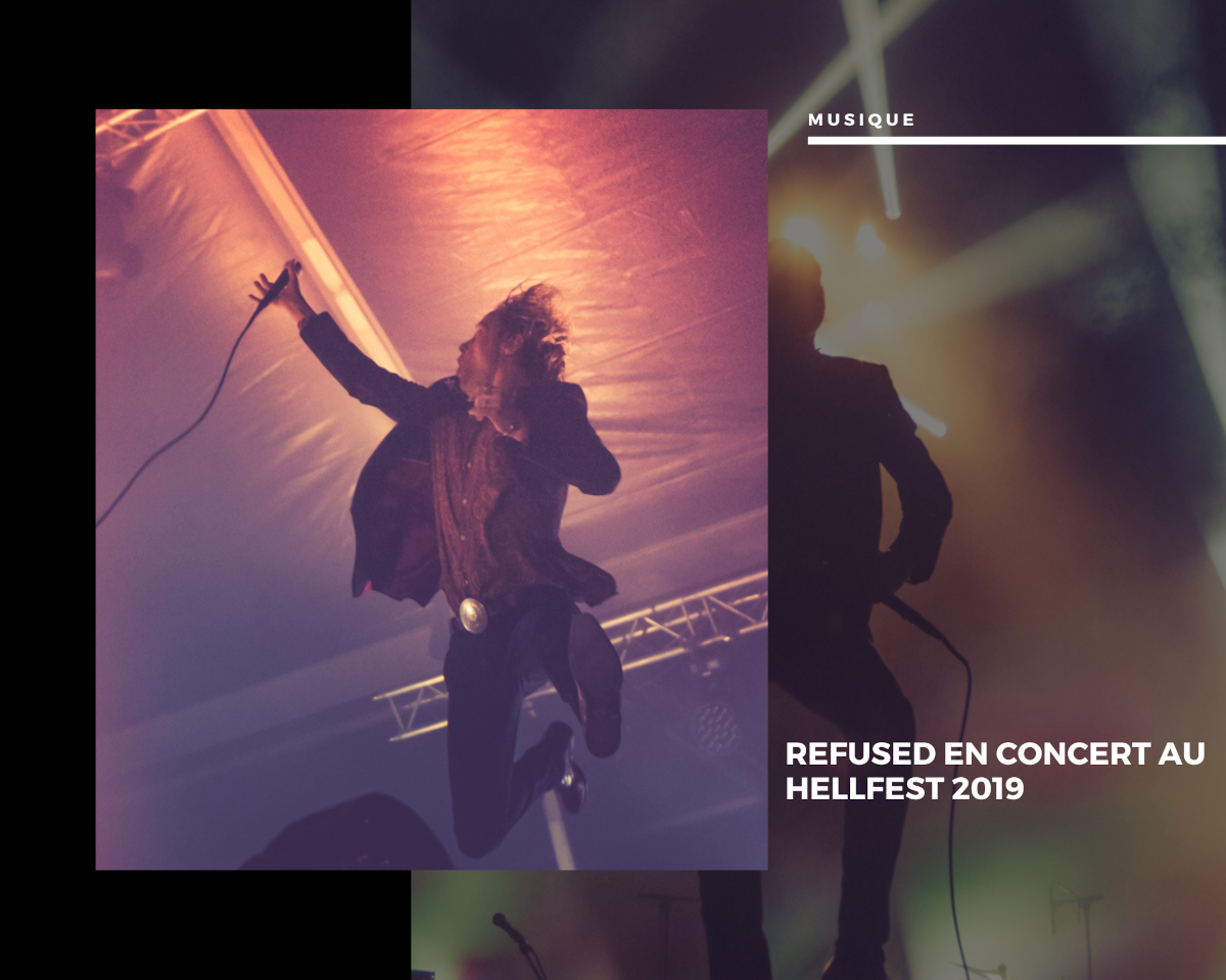 Refused en concert au Hellfest 2019