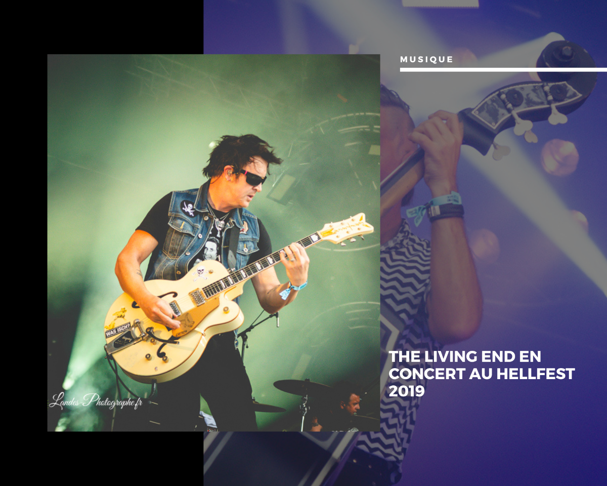 The Living End en concert au Hellfest 2019
