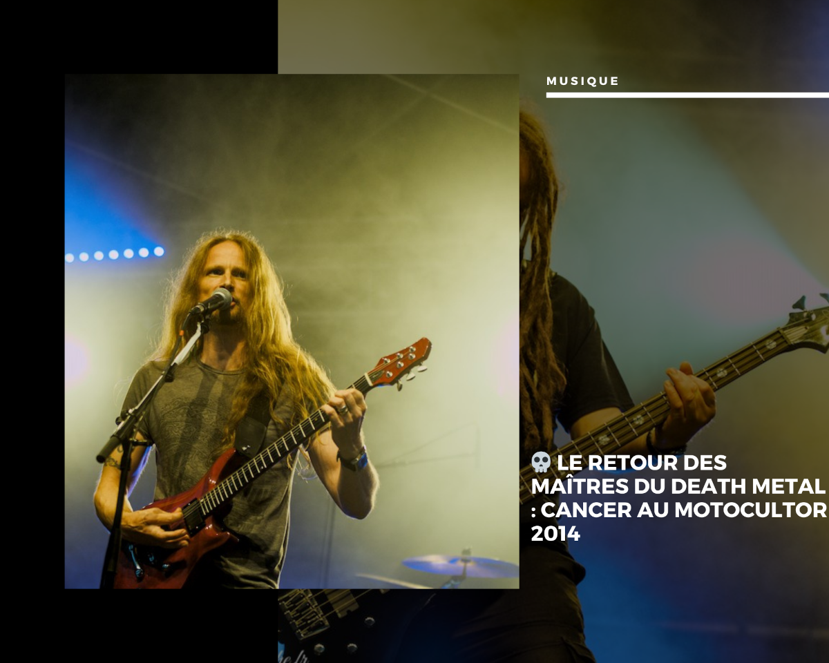 Le Retour des Maîtres du Death Metal : Cancer au Motocultor 2014