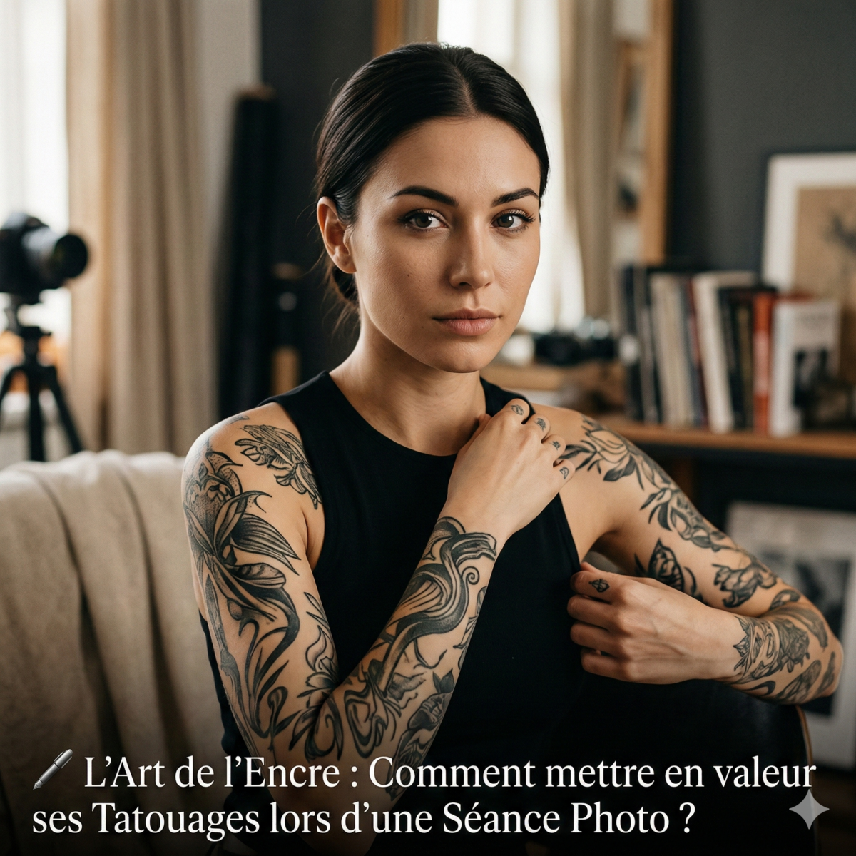 🖋️ L’Art de l'Encre : Comment mettre en valeur ses Tatouages lors d’une Séance Photo ?